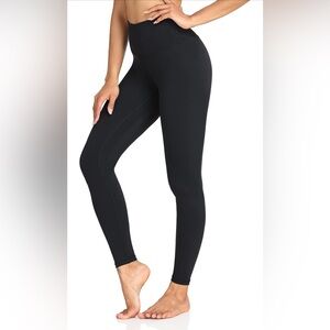 Brand New Colorfulkoala Women's Buttery Soft High Waisted Yoga Black Leggings